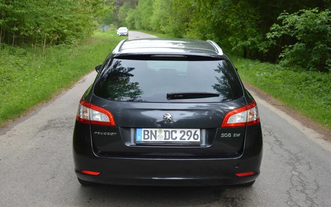 Peugeot 508 cena 29999 przebieg: 208691, rok produkcji 2012 z Olkusz małe 172
